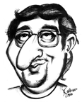 Glynn Wilson caricature